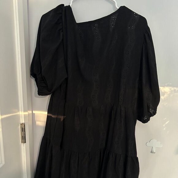 Black Midi Dress - Picture 4 of 4